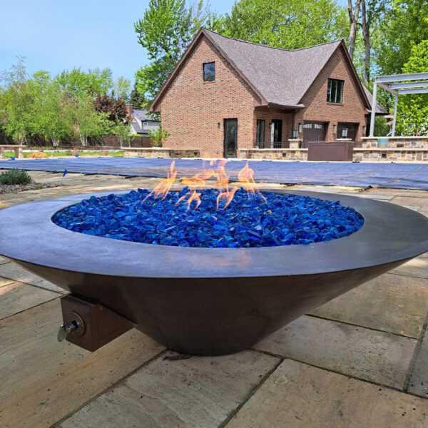 Natural Gas Warming Trend Firepit buffalo ny