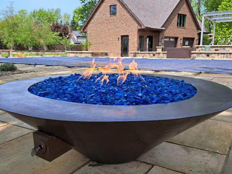 Natural Gas Warming Trend Firepit buffalo ny