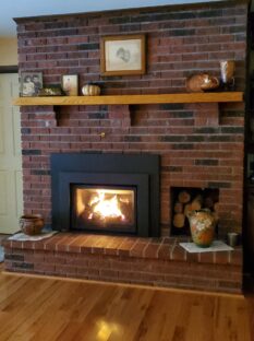 L390 natural gas fireplace insert