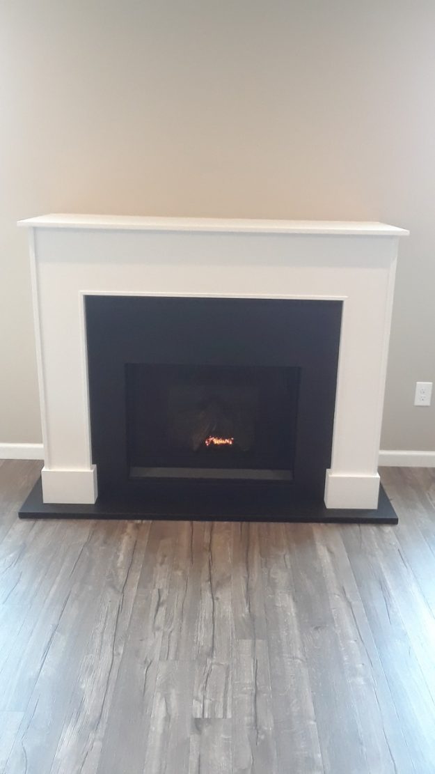 A new fireplace build and install for a WNY Home