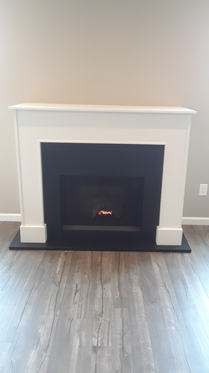 A new fireplace build and install for a WNY Home