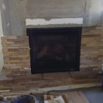 Fireplace Refacing Project, Custom made mantel - Highland Fireplace WNY